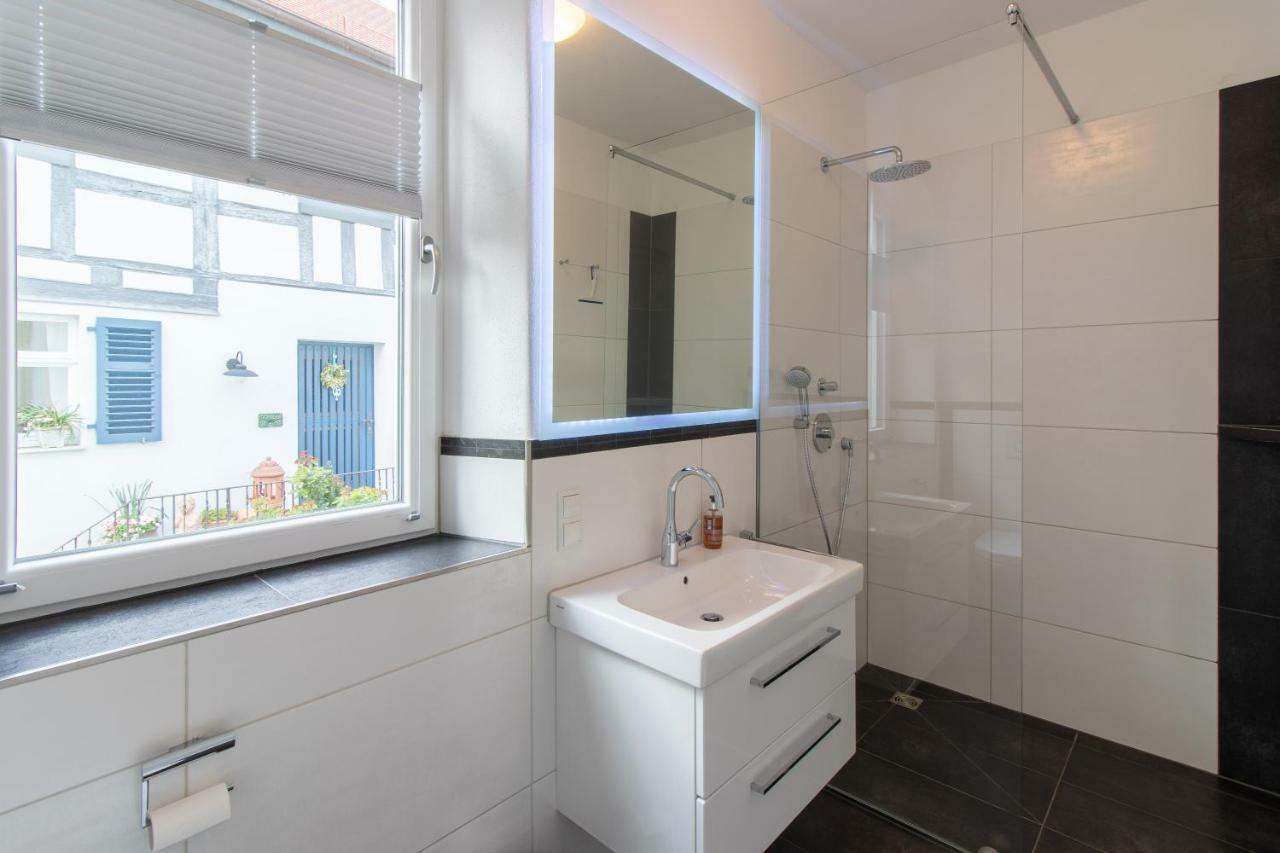 Exklusive Ferienwohnung Geisfeld Exterior foto